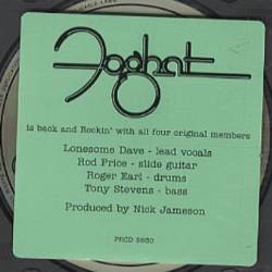 Foghat : Jump That Train